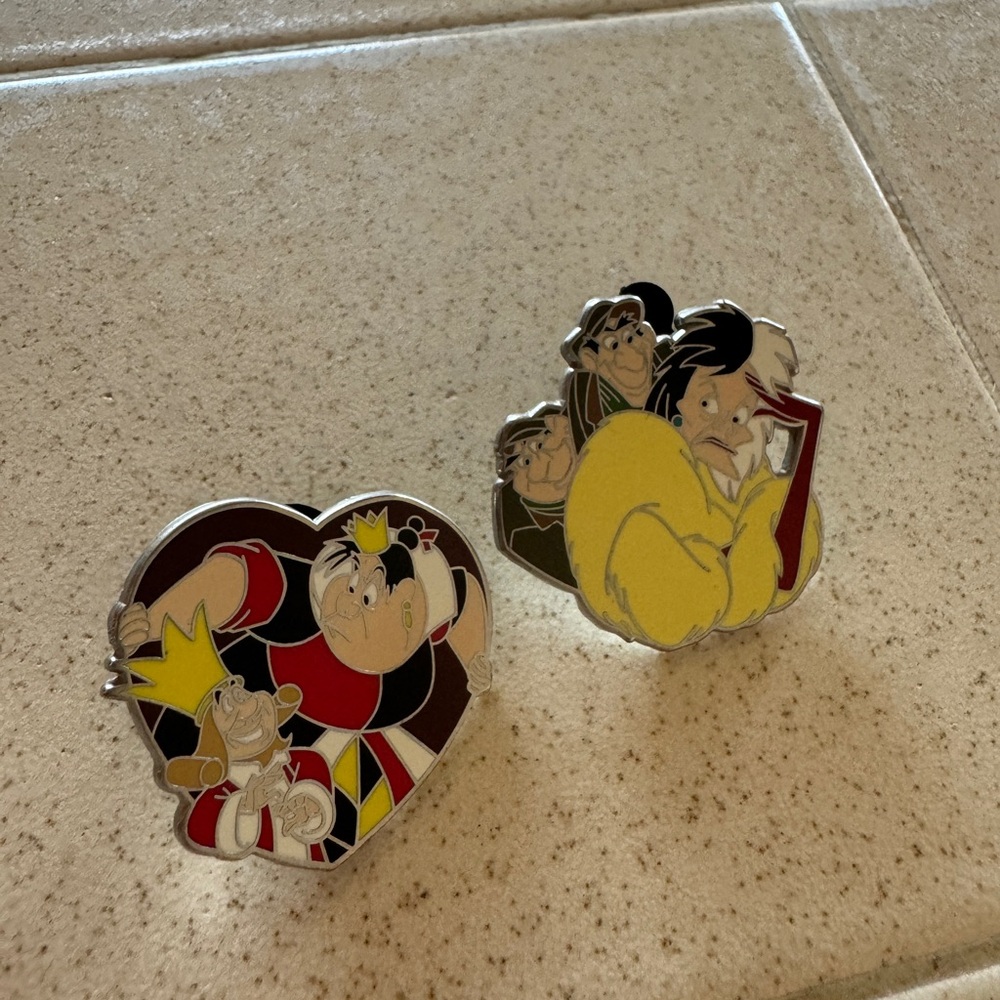 Disney Villans Pin Lot
